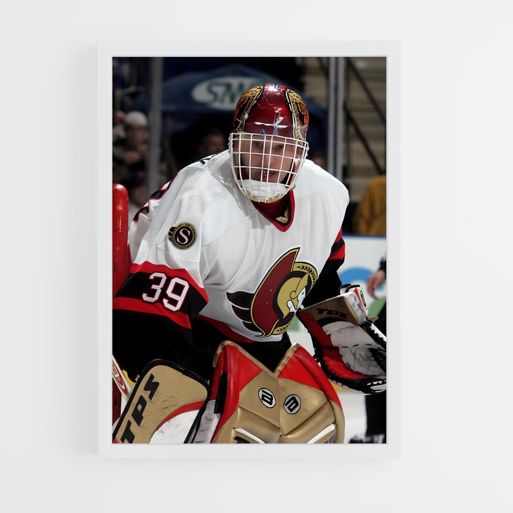 Poster Dominik de hasek – affiche Hockey sur glace (vue 3)